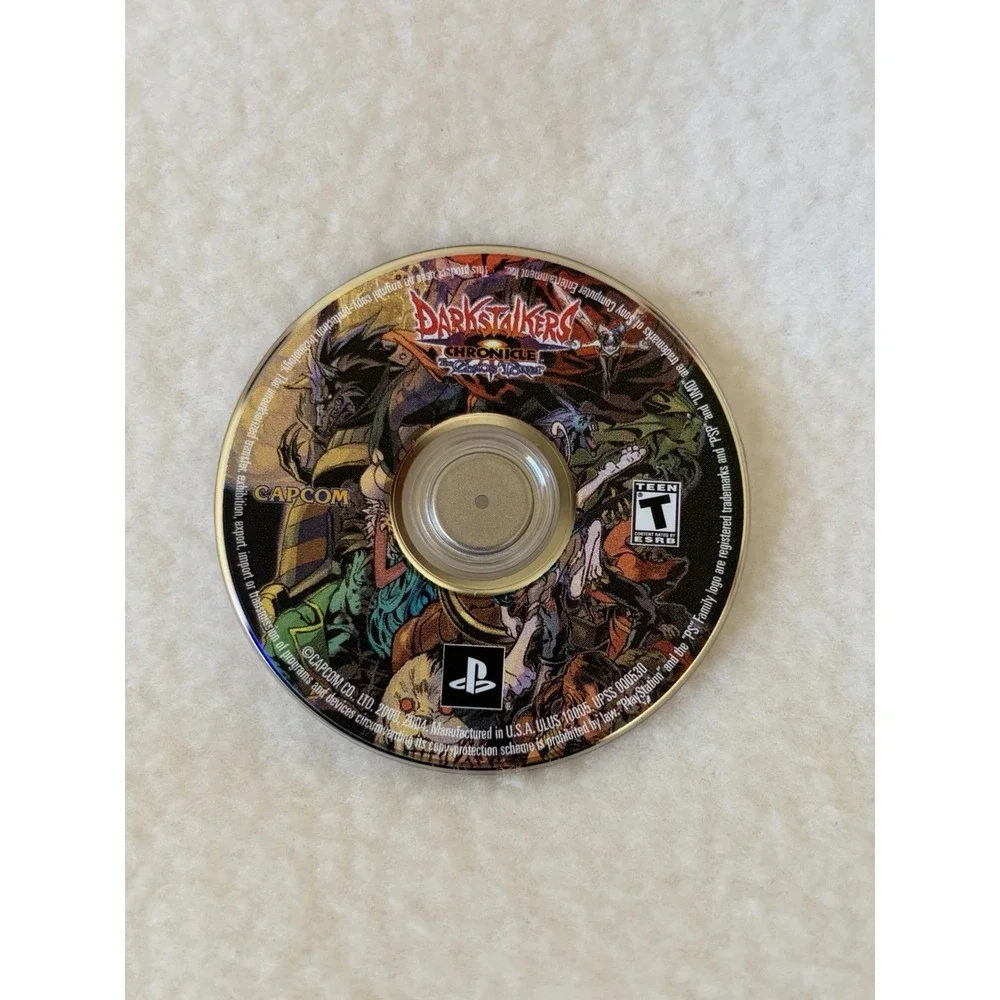 Darkstalkers Chronicle: The Chaos Tower (Sony PSP, 2005) complete with manual!